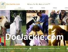 Tablet Screenshot of docjackie.com